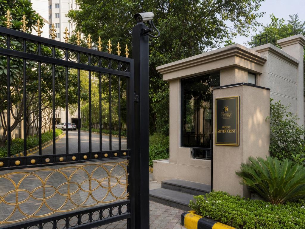 Secure Entry Gate