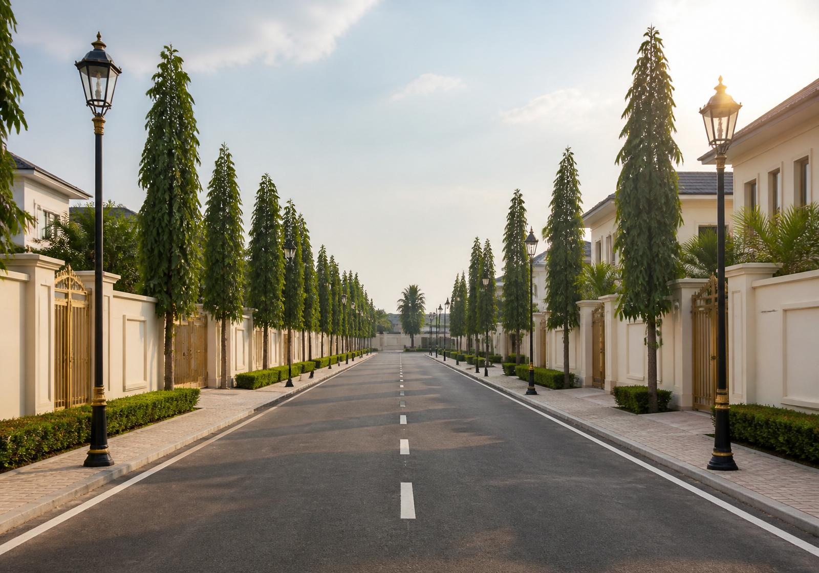 Wide Internal Roads